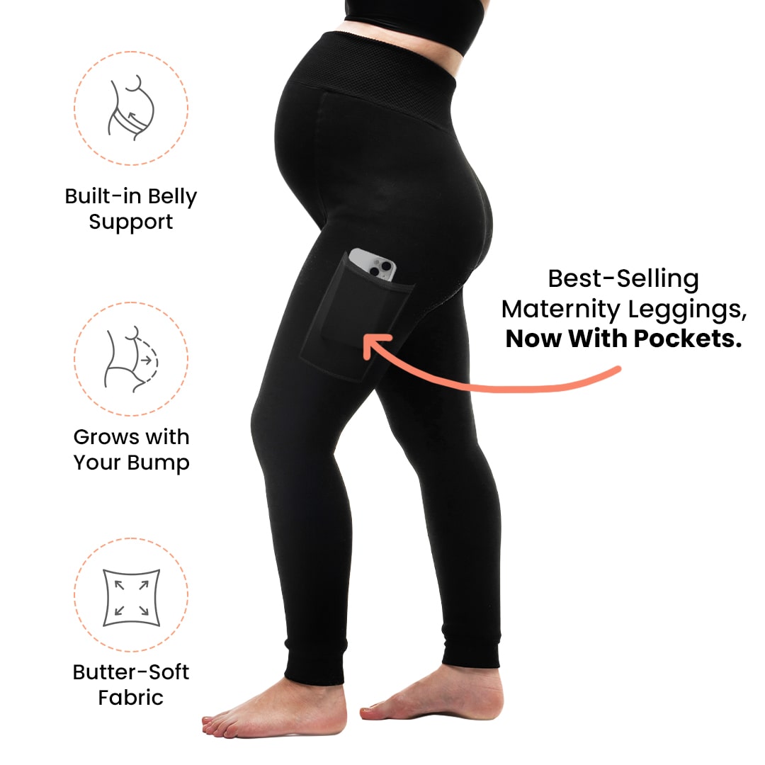 Pocketed Maternity Leggings