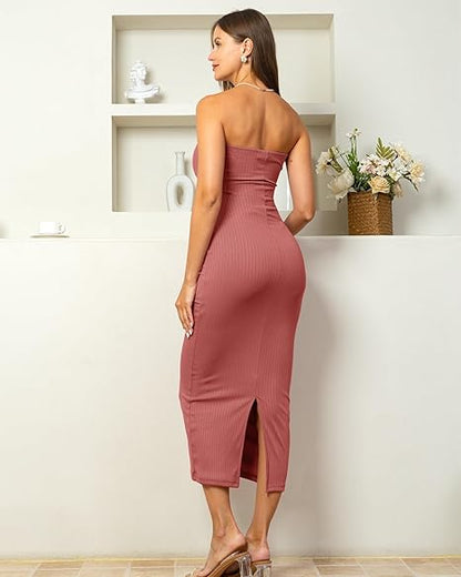 2-Piece Maternity Dress and Cardigan Set