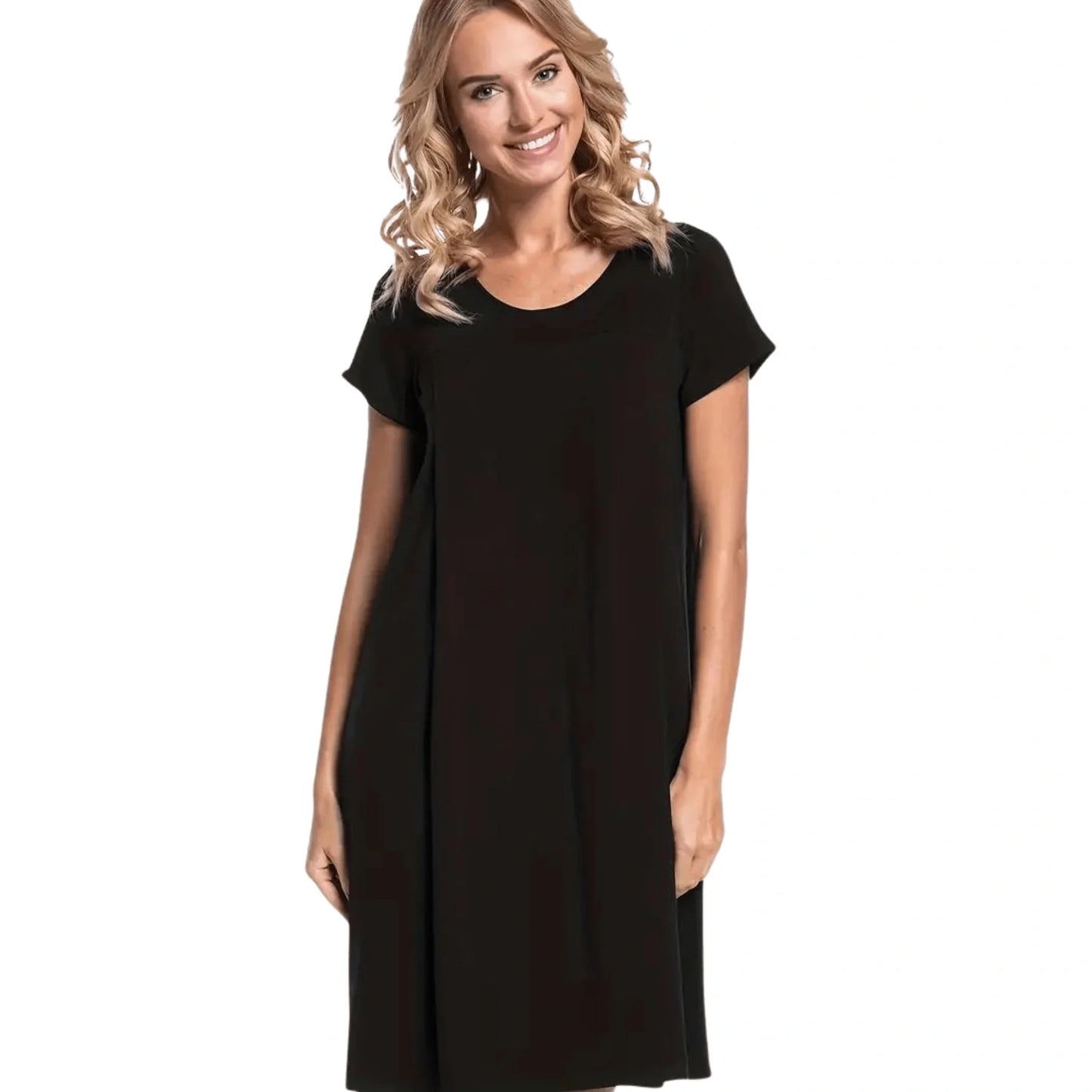 Maternity & Nursing Short Sleeve Dress