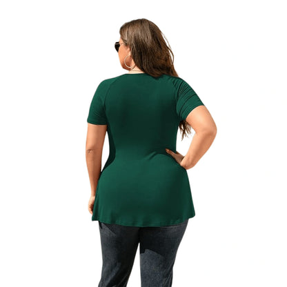 Plus Size V-Neck T-Shirt