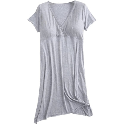 Soft Breastfeeding Nightgown