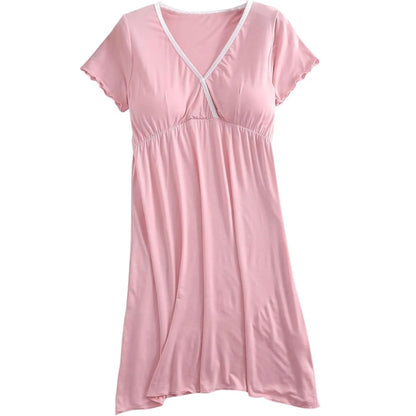 Soft Breastfeeding Nightgown