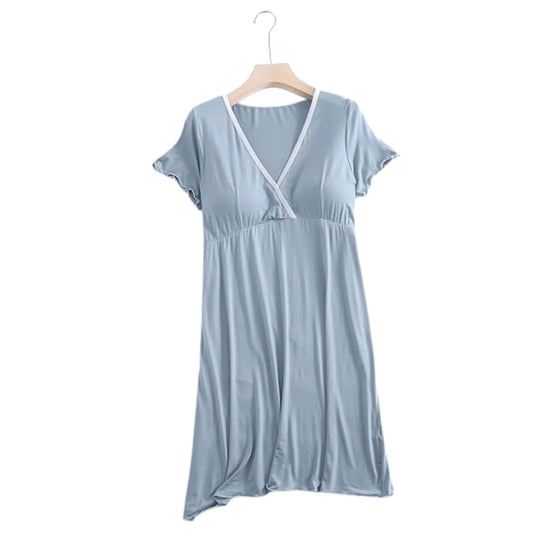 Soft Breastfeeding Nightgown