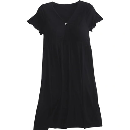 Soft Breastfeeding Nightgown