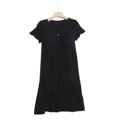 Soft Breastfeeding Nightgown