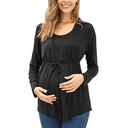 Women’s Nursing Top Double Layer