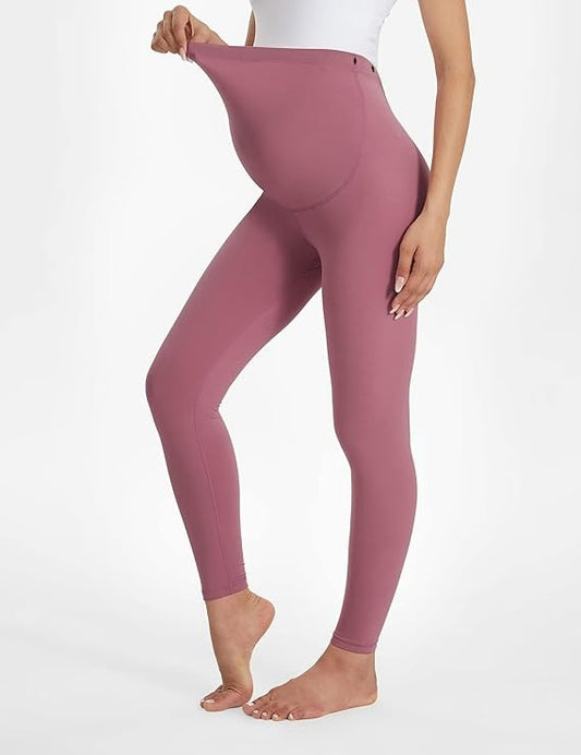Maternity Workout Leggings (Pink)